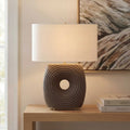 UTTERMOST Geno Concentric Ribbed Table Lamp