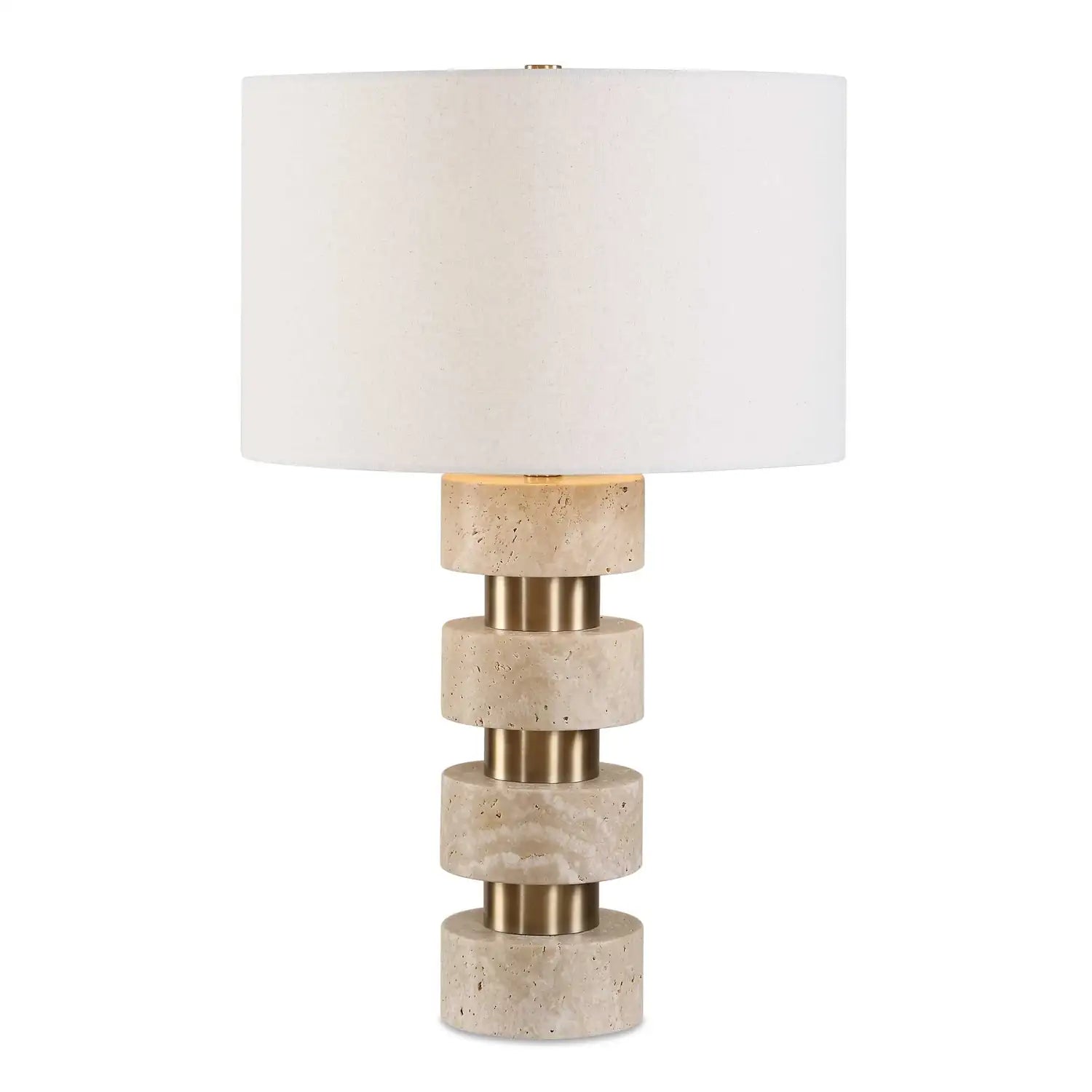 UTTERMOST Makani Travertine Table Lamp