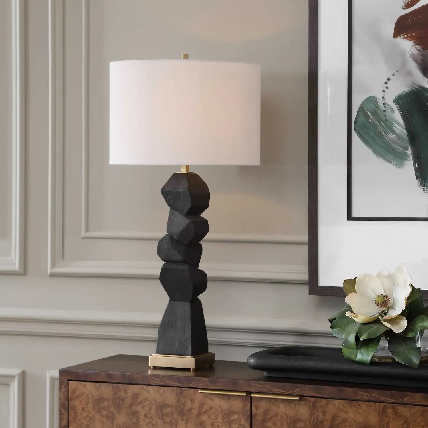 UTTERMOST Demelo Stacked Table Lamp