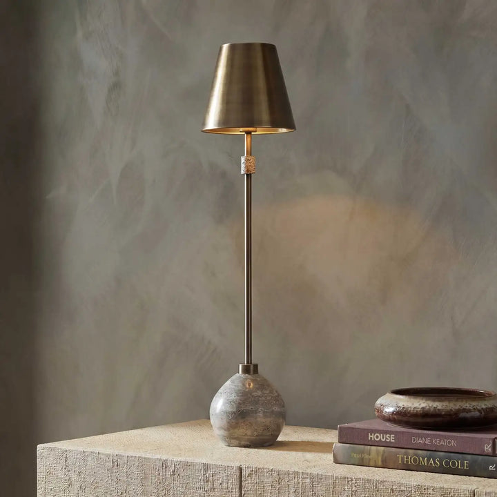 UTTERMOST Jaycee Travertine Buffet Lamp