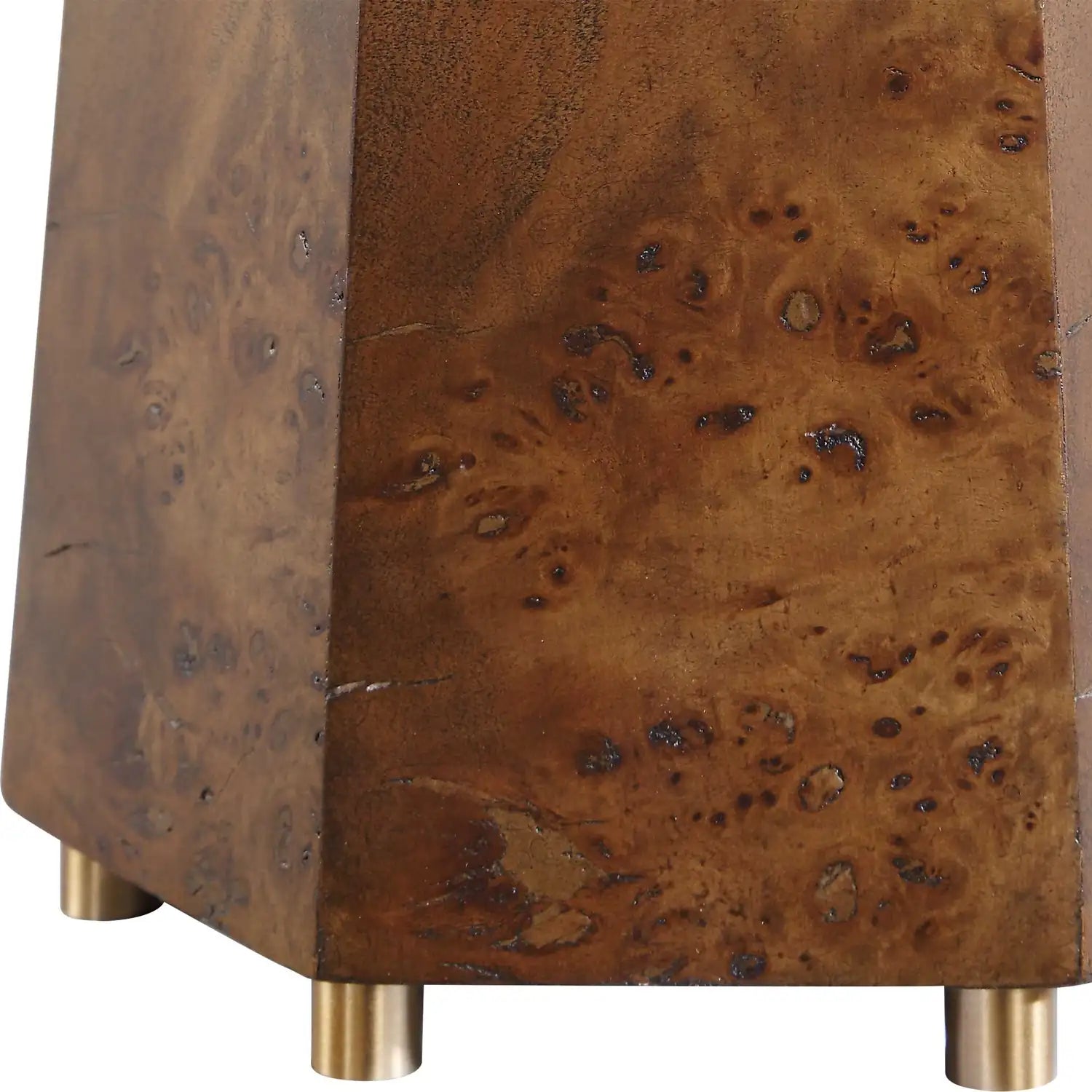 UTTERMOST McCaffrey Tapered Burl Table Lamp