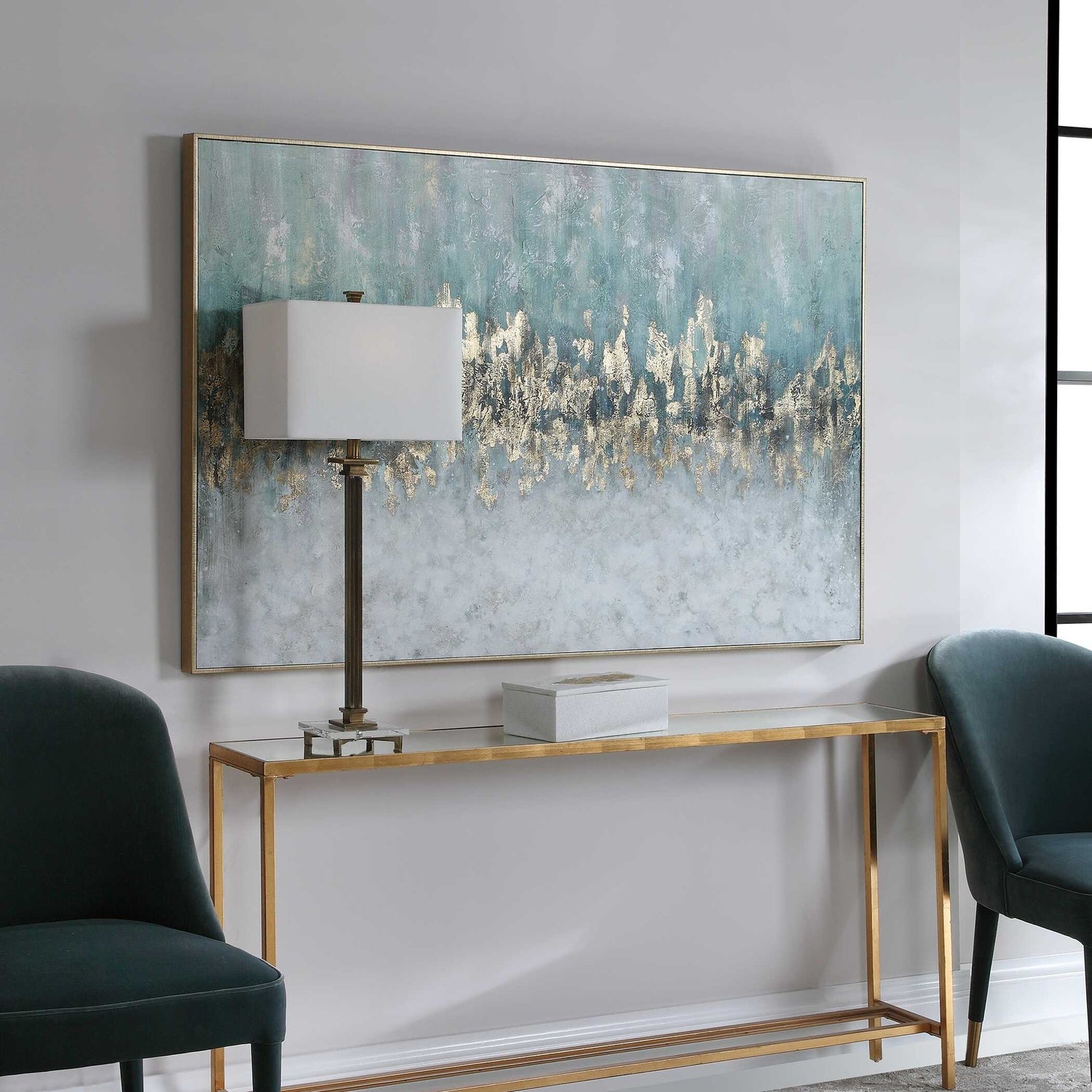 UTTERMOST DIVIDE HAND PAINTED ART - Art