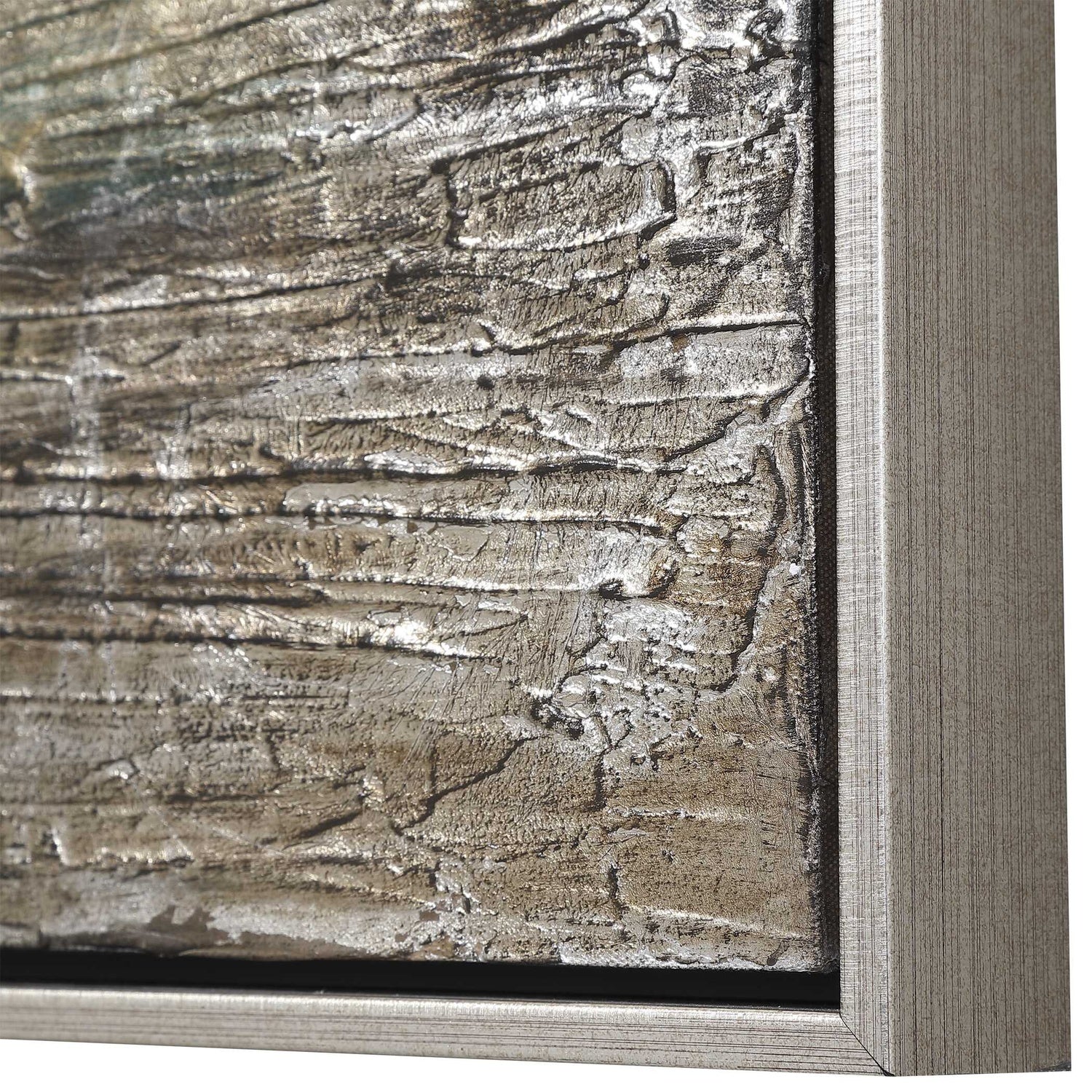 UTTERMOST DESERT RAIN HAND PAINTED ABSTRACT ART - Art