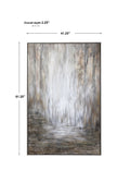 UTTERMOST DESERT RAIN HAND PAINTED ABSTRACT ART - Art