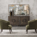 UTTERMOST BEHIND THE FALLS ABSTRACT ART - Art