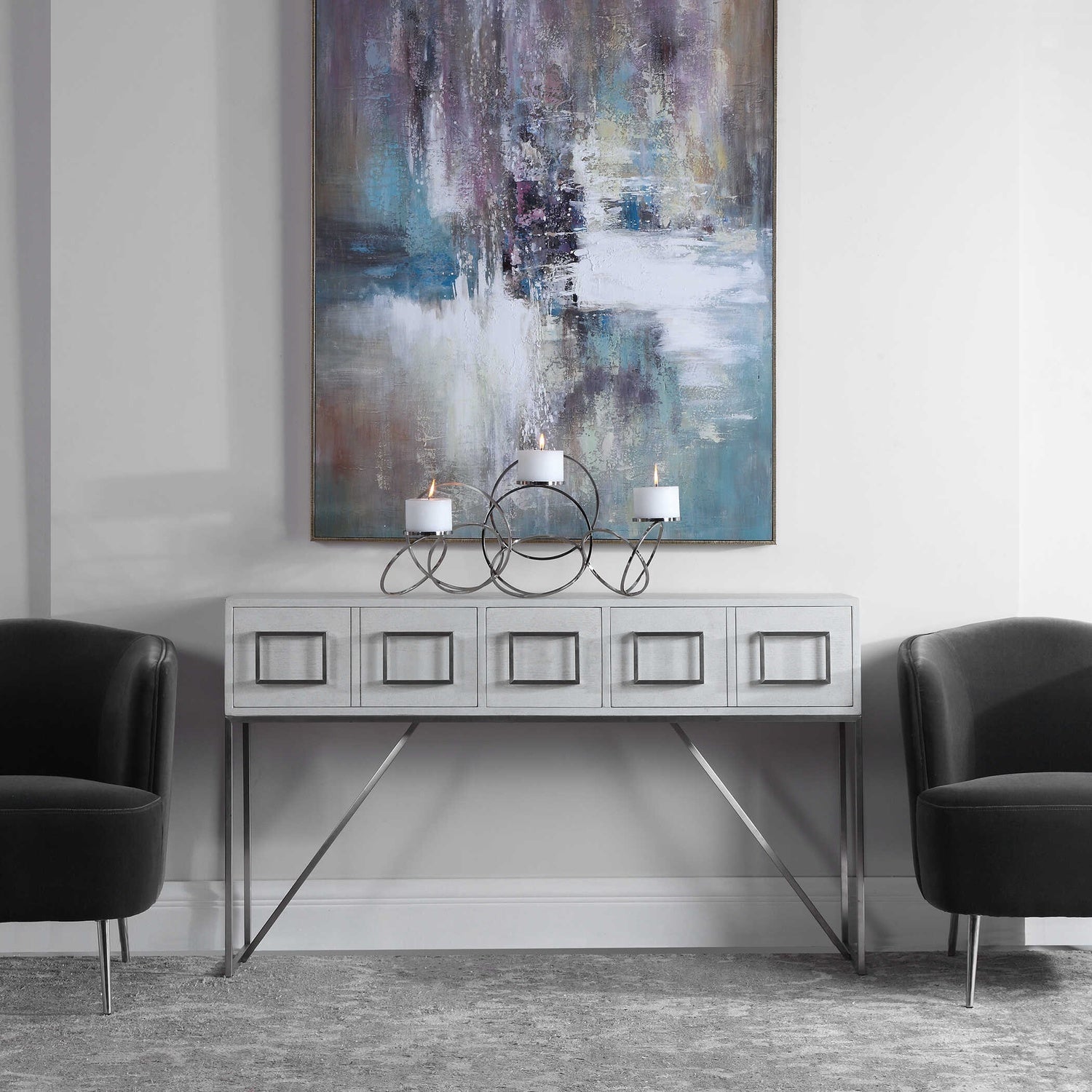 UTTERMOST ELEVATION ABSTRACT ART - Art