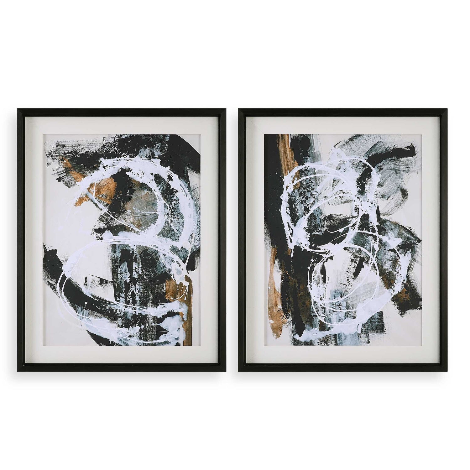 UTTERMOST WINTERLAND ABSTRACT PRINTS - Art