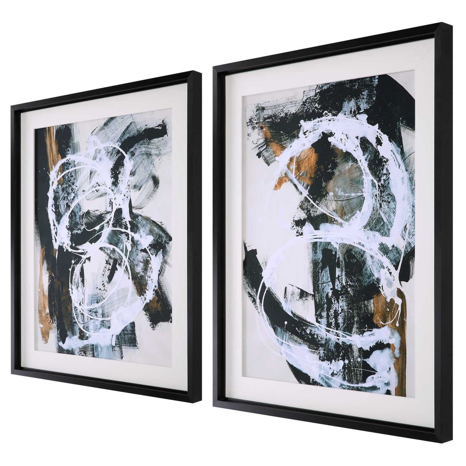 UTTERMOST WINTERLAND ABSTRACT PRINTS - Art