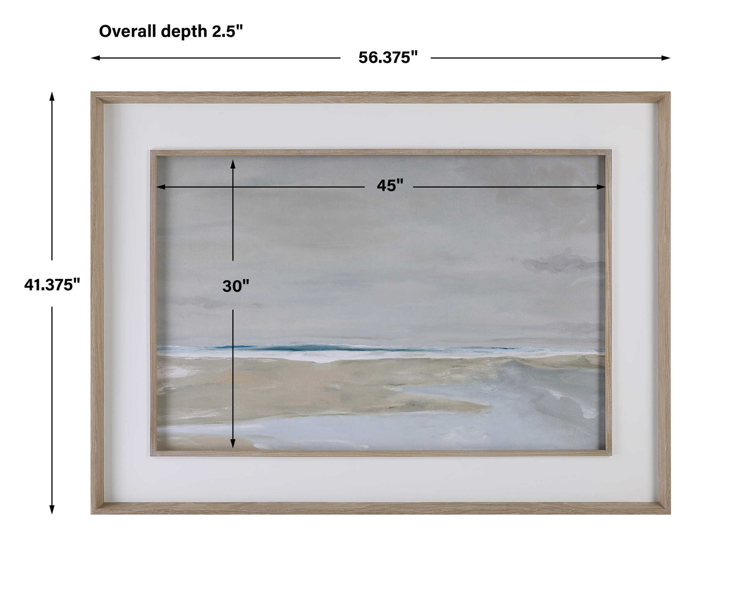 UTTERMOST OREGON COAST FRAMED PRINT - Art