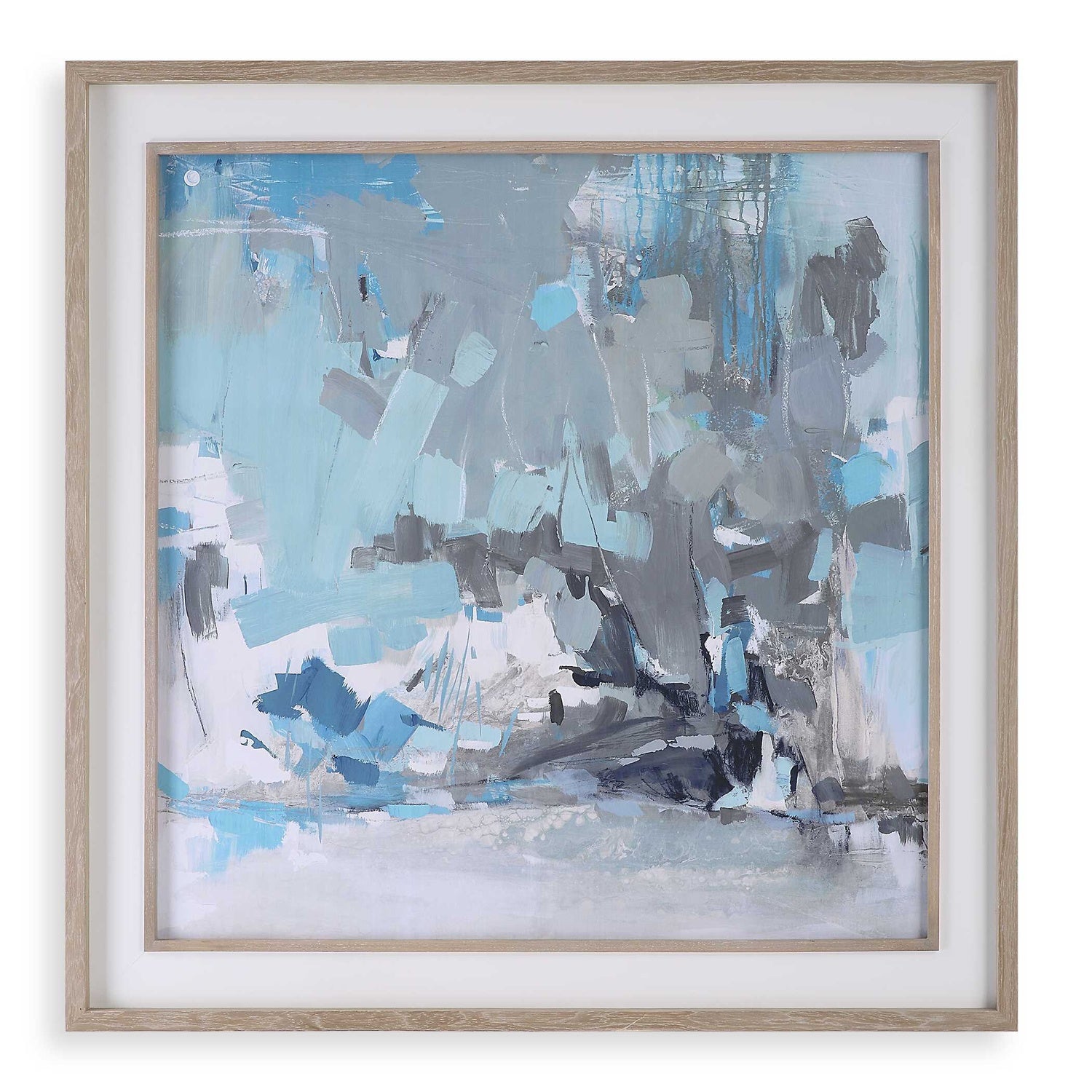 UTTERMOST MISTY MOONLIGHT ABSTRACT FRAMED PRINT - Art