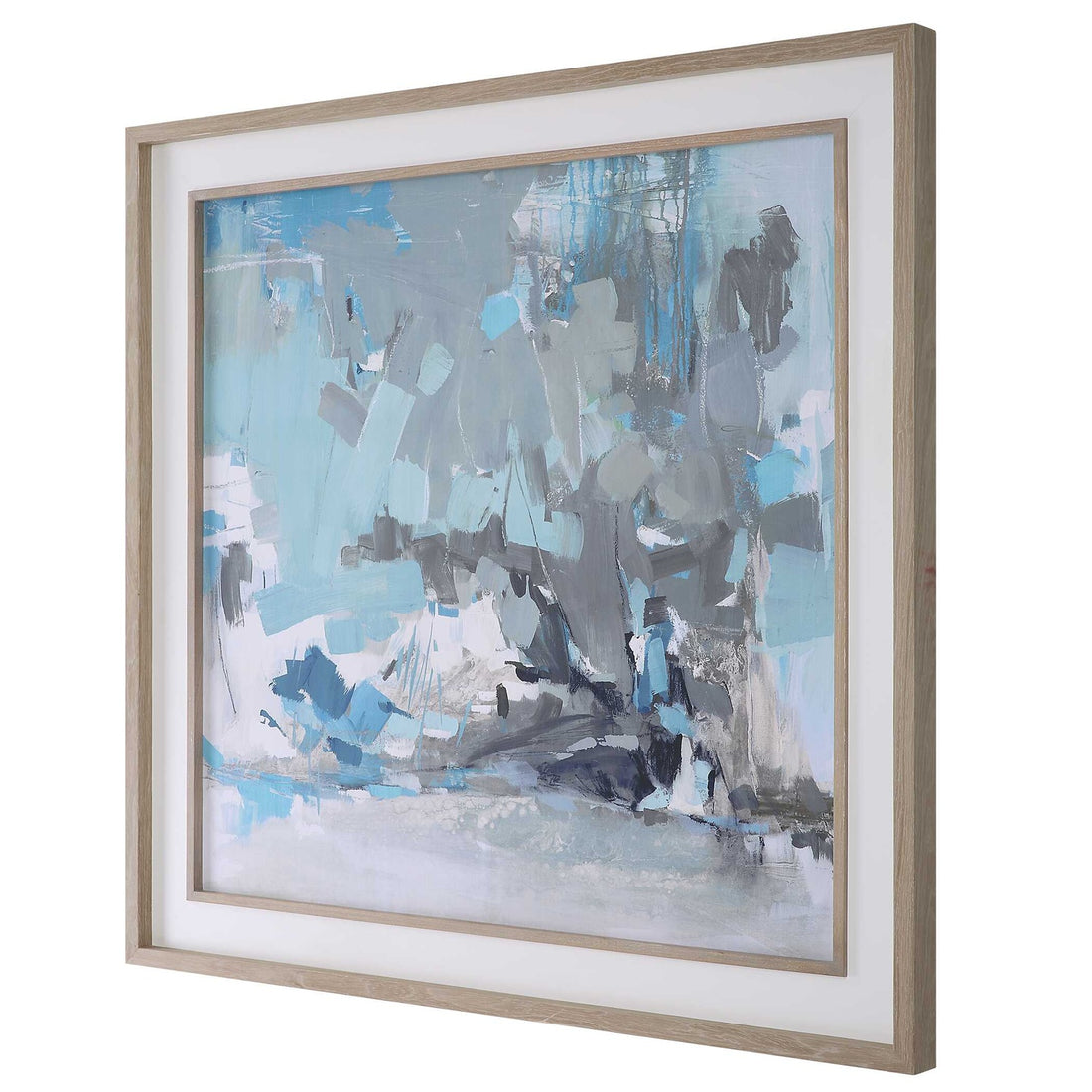 UTTERMOST MISTY MOONLIGHT ABSTRACT FRAMED PRINT - Art