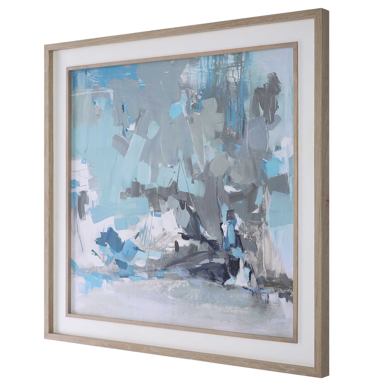 UTTERMOST MISTY MOONLIGHT ABSTRACT FRAMED PRINT - Art