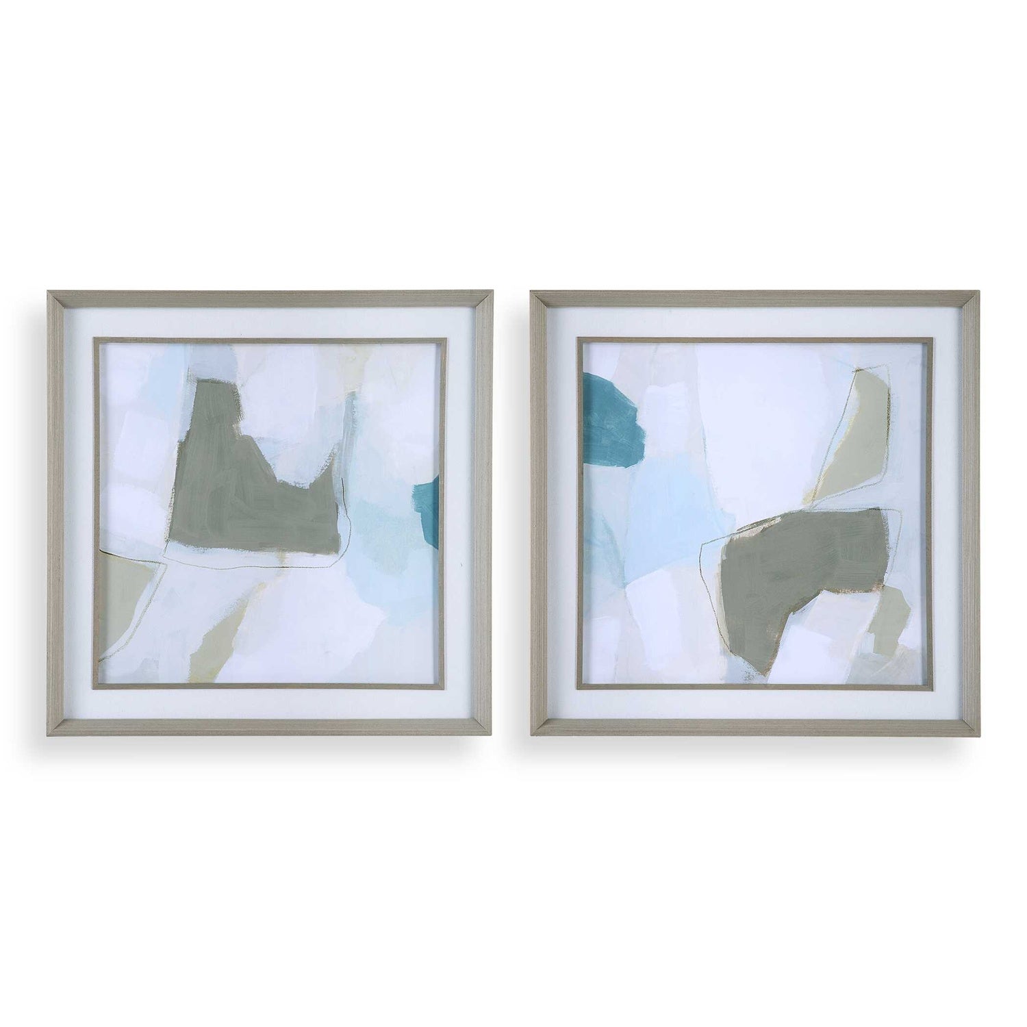 UTTERMOST MIST SHAPES FRAMED PRINTS - Art