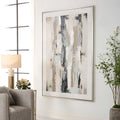 UTTERMOST PLACIDITY HAND PAINTED ABSTRACT ART - Art