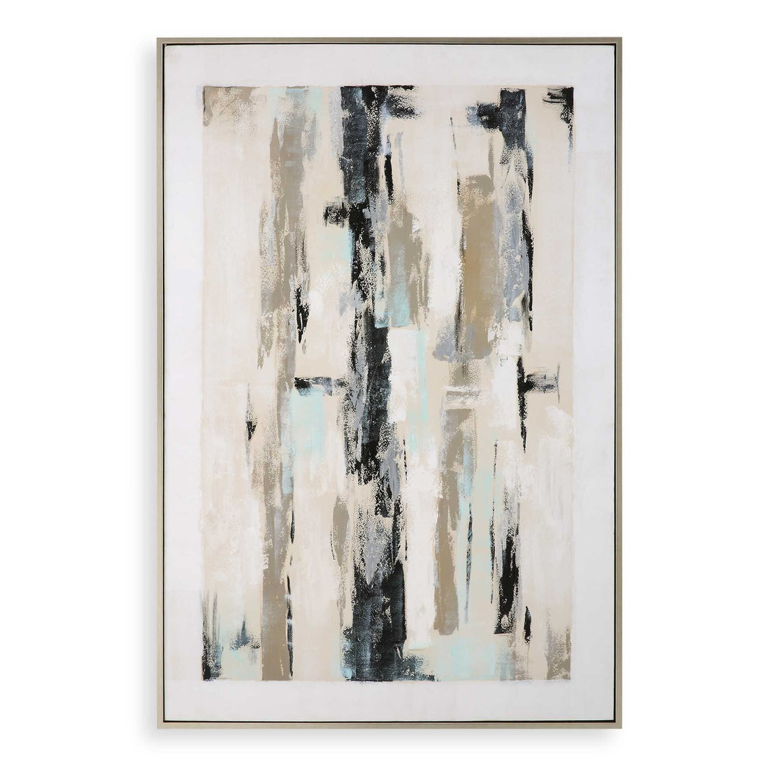 UTTERMOST PLACIDITY HAND PAINTED ABSTRACT ART - Art