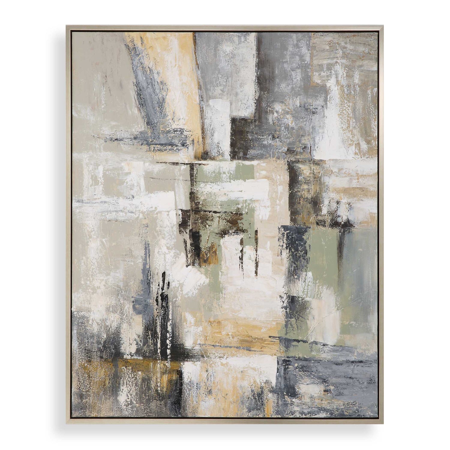 UTTERMOST INTUITION HAND PAINTED ABSTRACT ART - Art