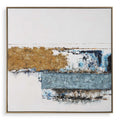 UTTERMOST STACKED AGAINST HAND PAINTED CANVAS - Art