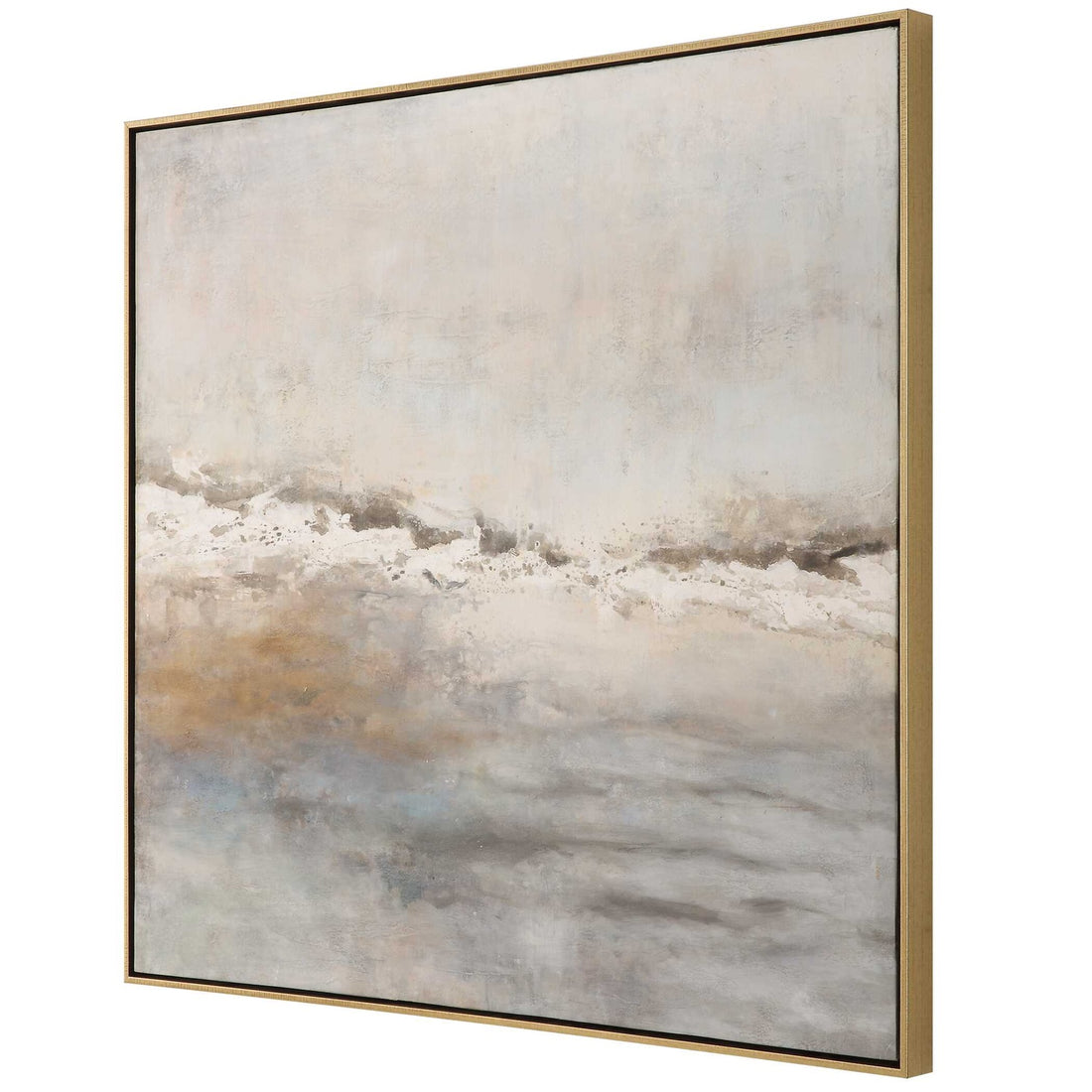 UTTERMOST Storm Clouds Abstract Hand Painted Art - Art