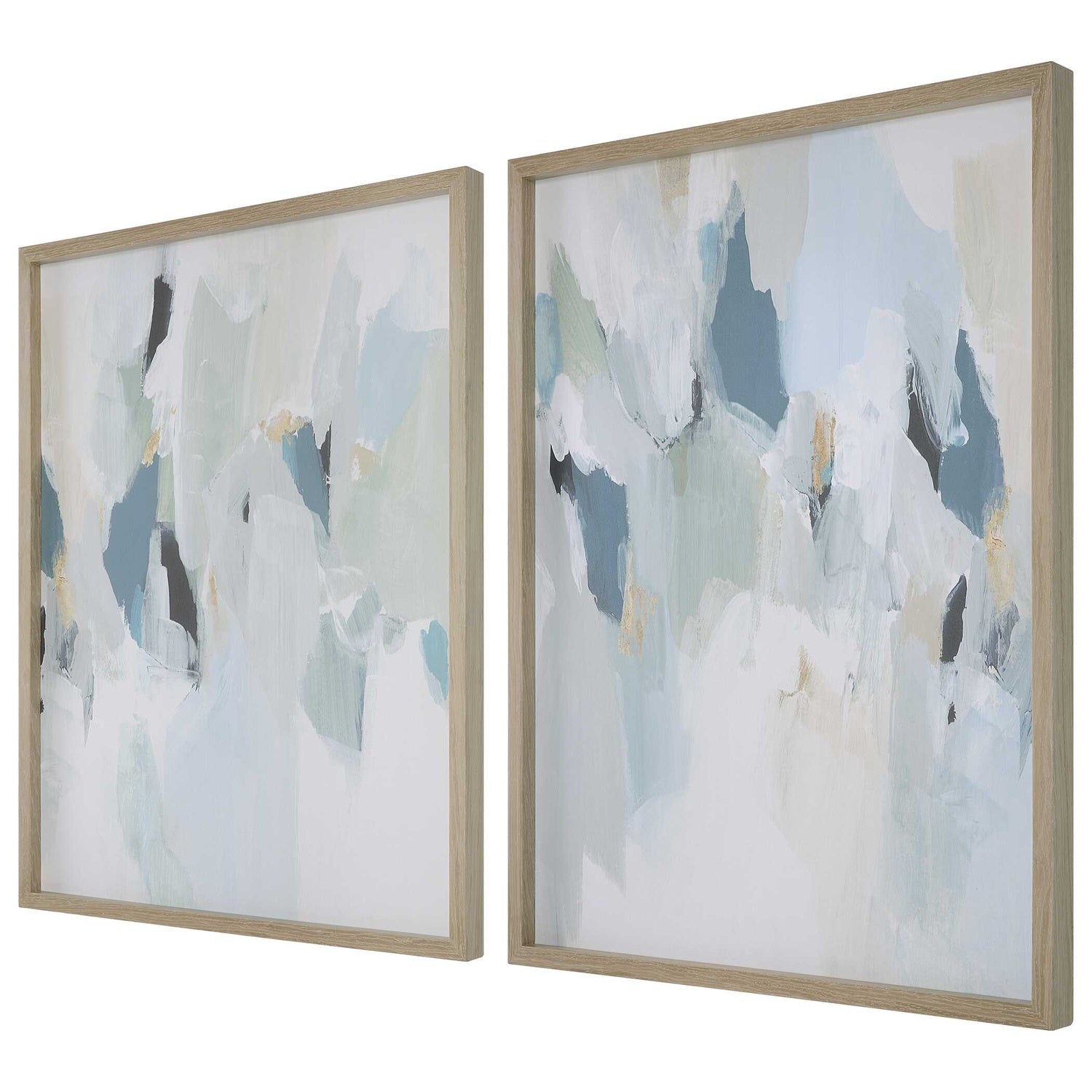 UTTERMOST SEABREEZE ABSTRACT FRAMED CANVAS PRINTS - Art
