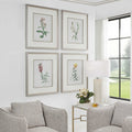 UTTERMOST HEIRLOOM BLOOMS STUDY FRAMED PRINTS - Art