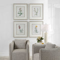 UTTERMOST HEIRLOOM BLOOMS STUDY FRAMED PRINTS - Art