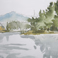 UTTERMOST SERENE LAKE FRAMED PRINTS - Art