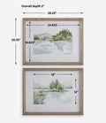 UTTERMOST SERENE LAKE FRAMED PRINTS - Art