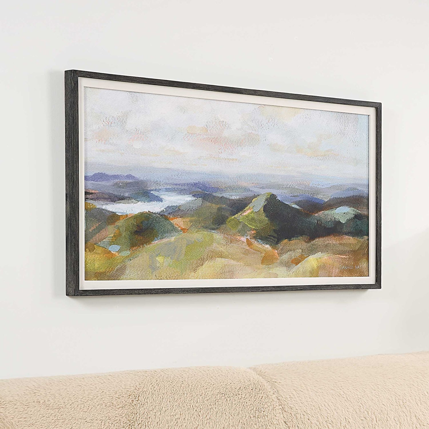 UTTERMOST Above The Lakes Framed Landscape Print - Art