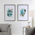 UTTERMOST Blueprints Watercolor Prints Set Of 2 - Art