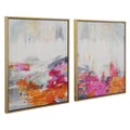 UTTERMOST COLOR THEORY FRAMED ABSTRACT ART - Art