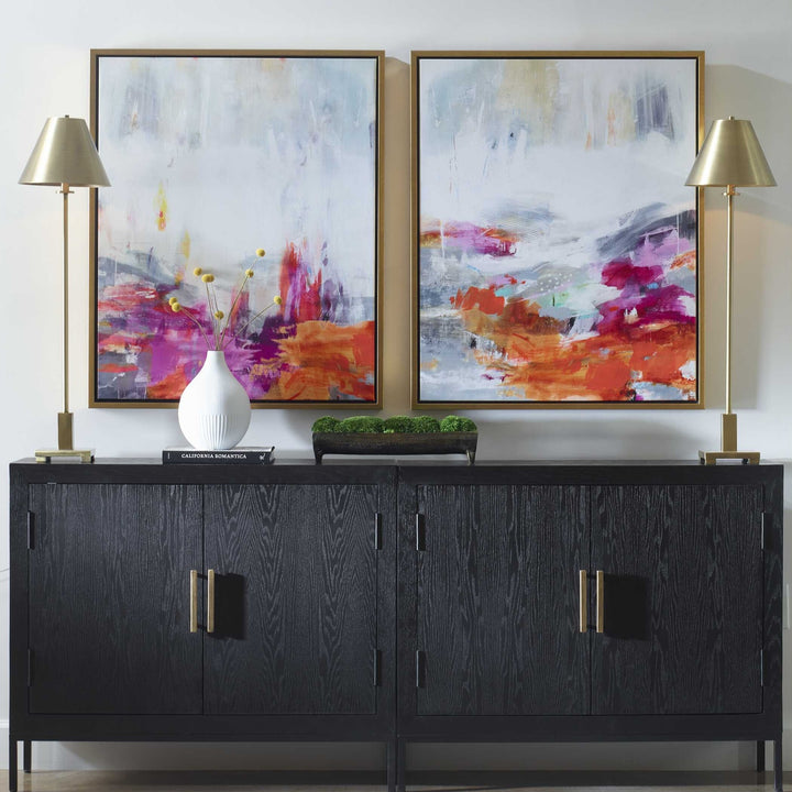 UTTERMOST COLOR THEORY FRAMED ABSTRACT ART - Art