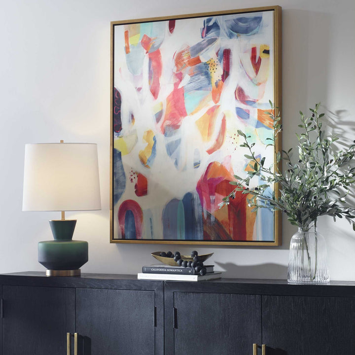 UTTERMOST REAWAKEN FRAMED ABSTRACT ART - Art