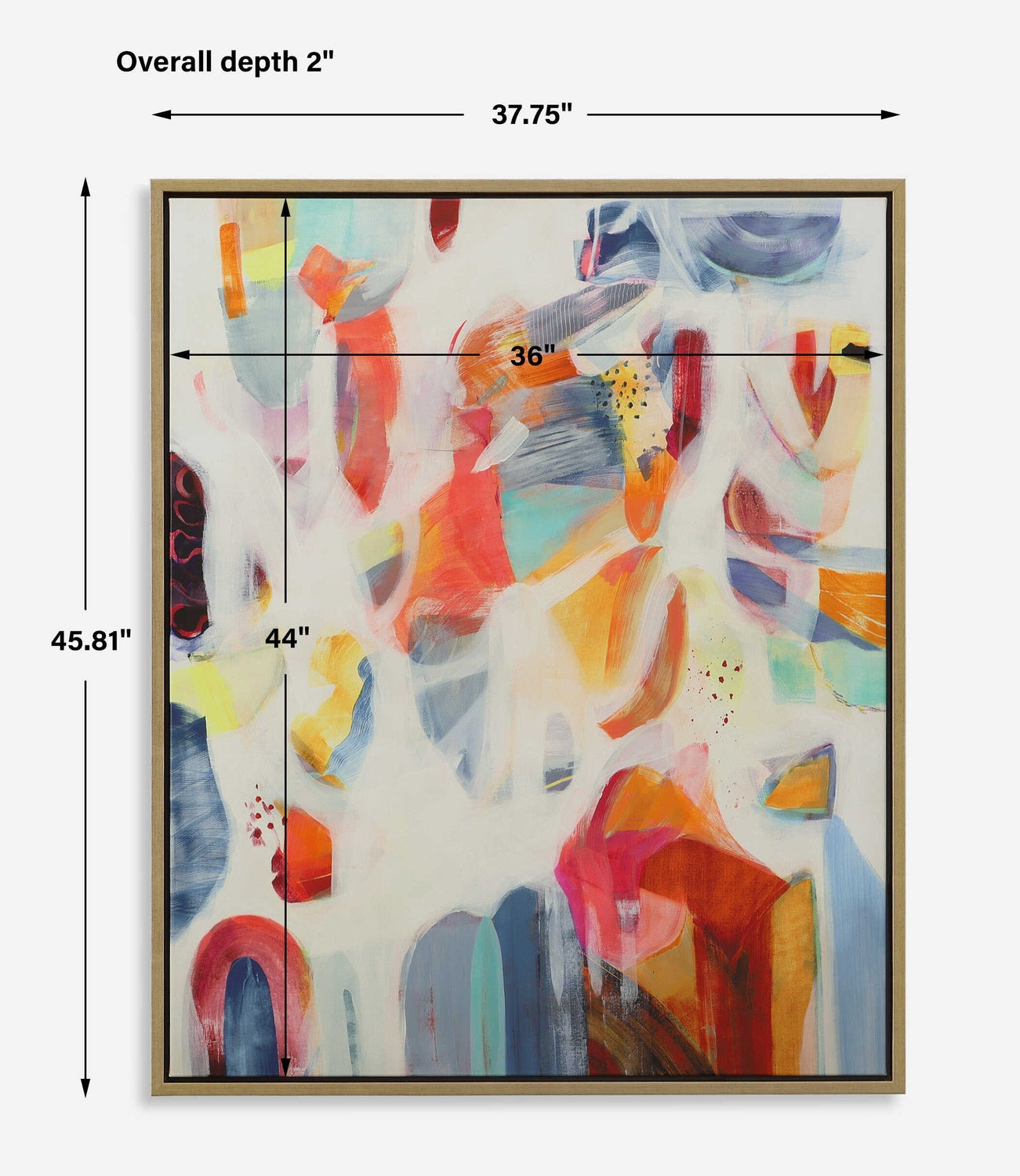 UTTERMOST REAWAKEN FRAMED ABSTRACT ART - Art