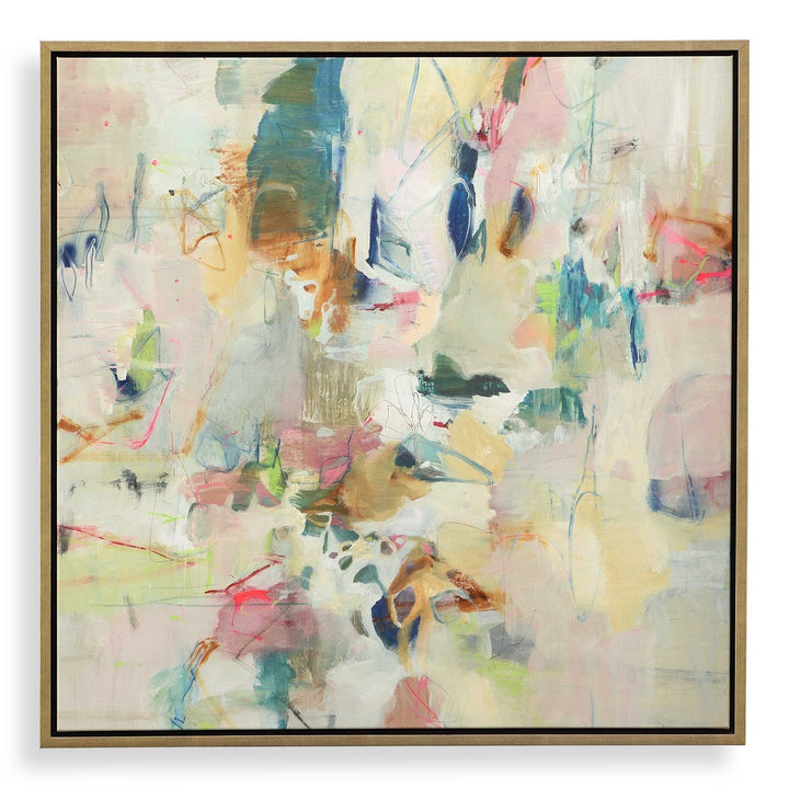 UTTERMOST PARTY TIME FRAMED ABSTRACT ART - Art