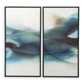 UTTERMOST September Desert Modern Watercolor Art Set Of 2 - Art