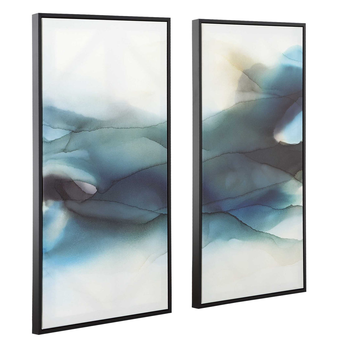 UTTERMOST September Desert Modern Watercolor Art Set Of 2 - Art