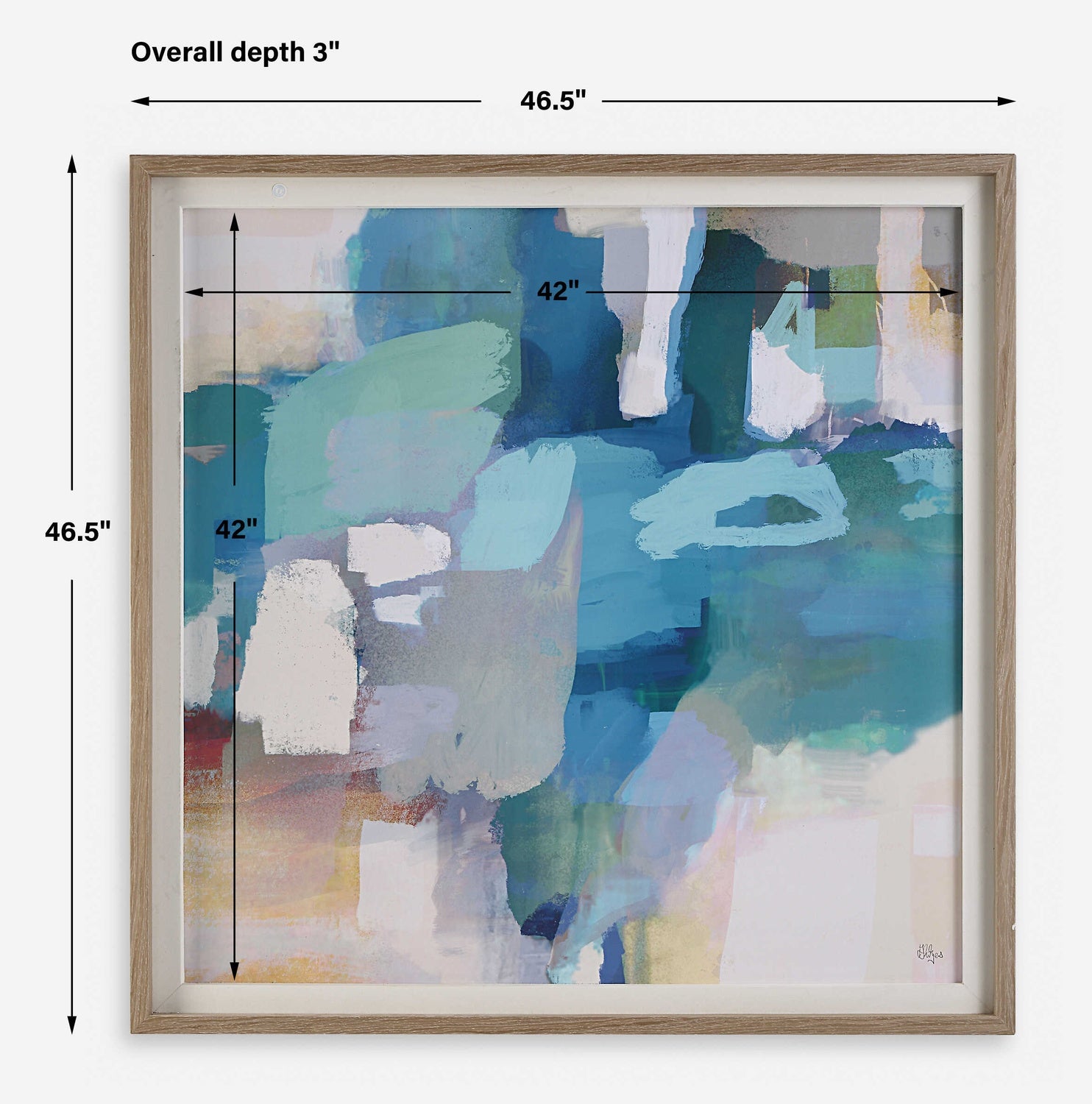 UTTERMOST CONTINUE ON ABSTRACT FRAMED PRINT - Art
