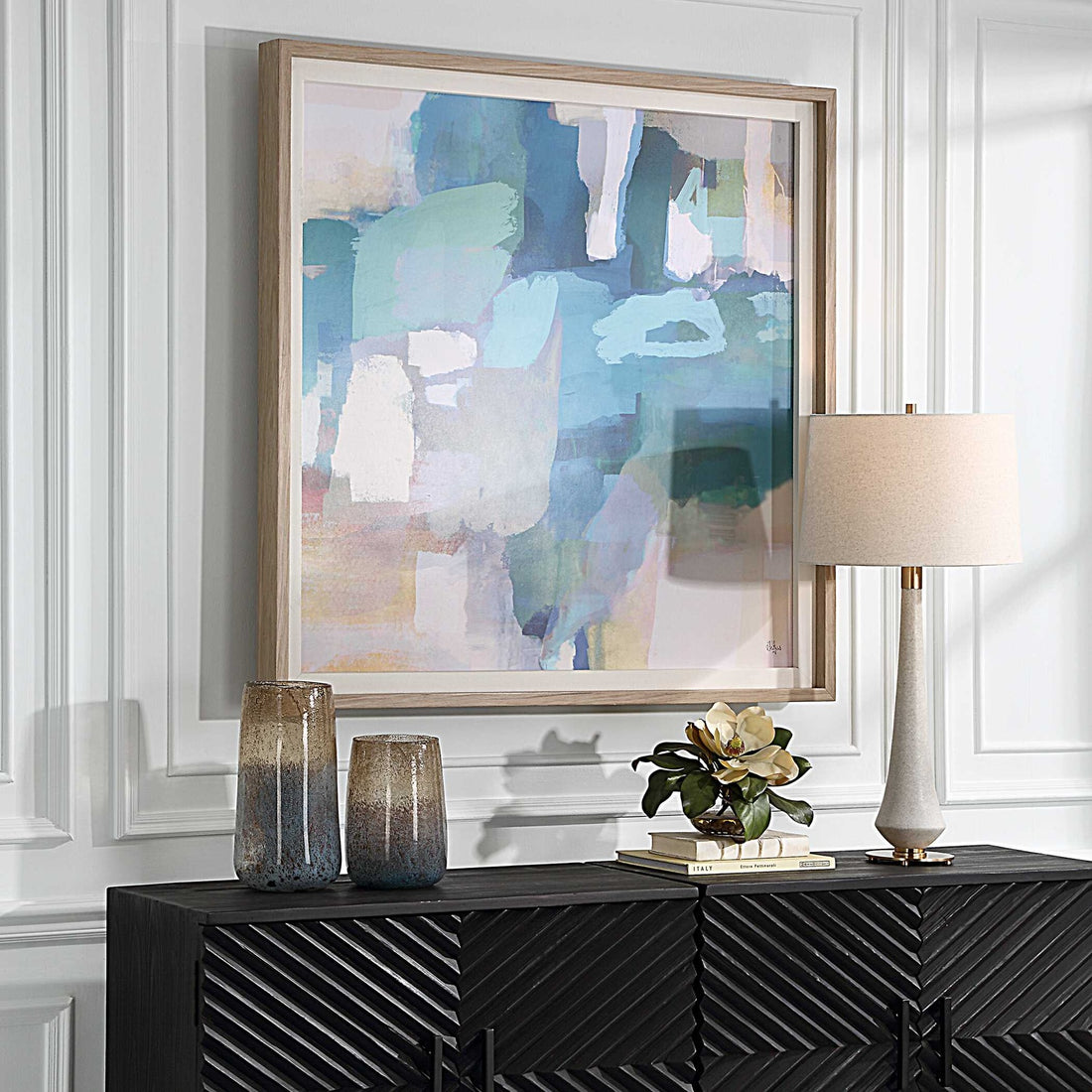 UTTERMOST Continue On Abstract Framed Print - Art