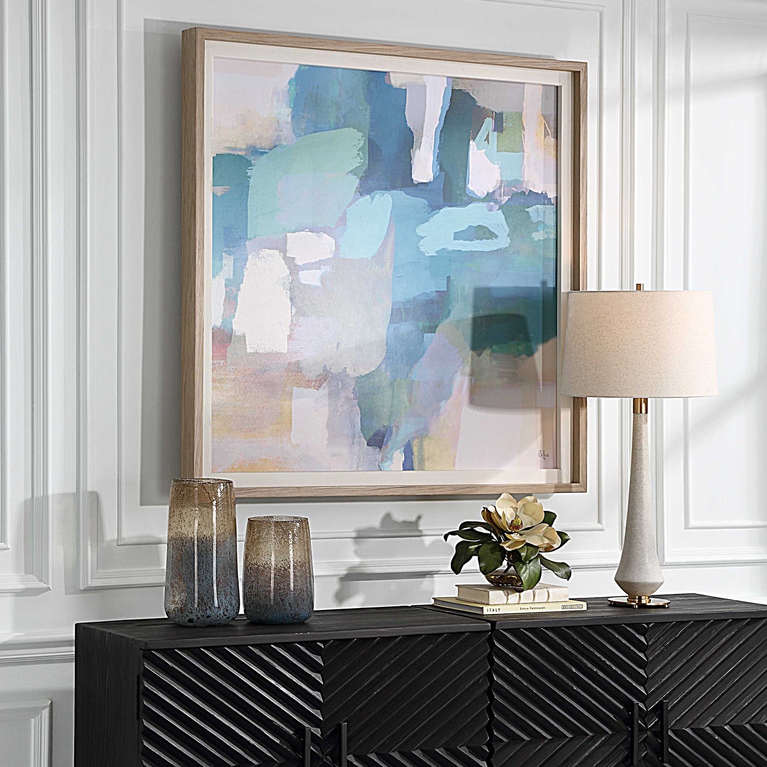 UTTERMOST Continue On Abstract Framed Print - Art