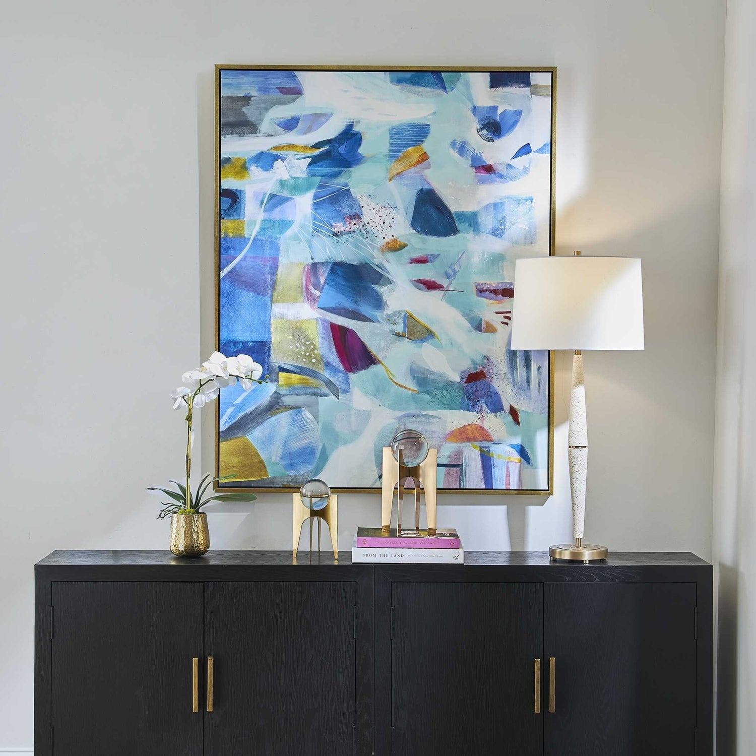 UTTERMOST THE STORY OF WATER ABSTRACT ART - Art