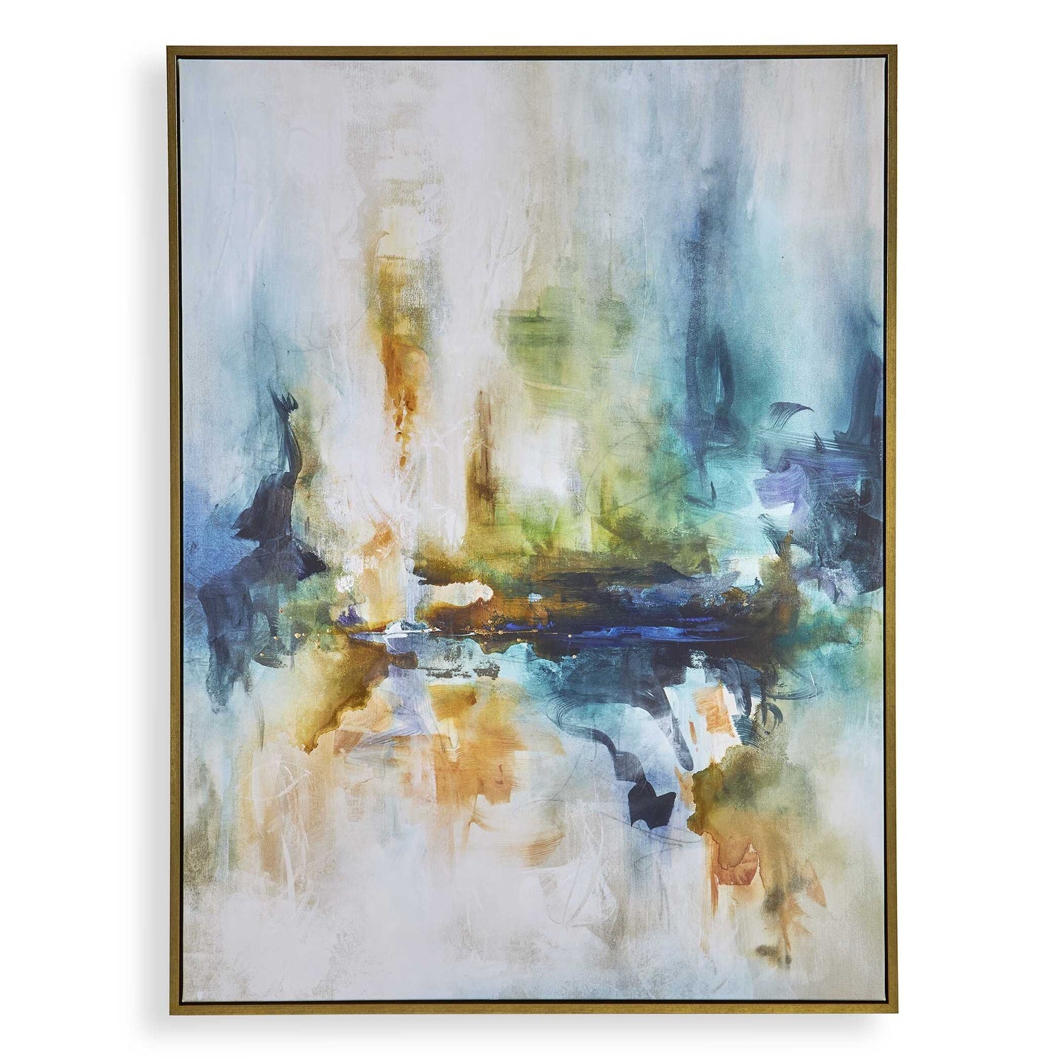 UTTERMOST EXCURSION FRAMED ABSTRACT ART - Art