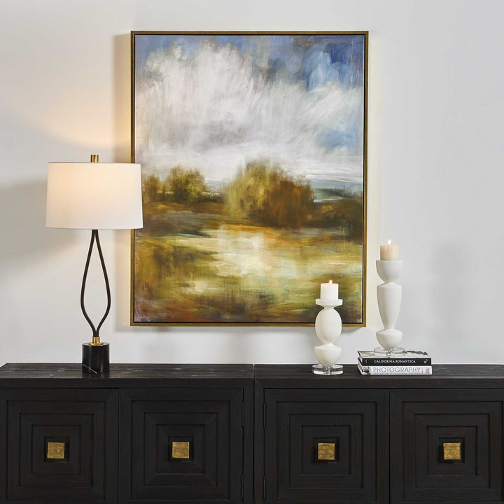 UTTERMOST JOHN'S FIELD FRAMED LANDSCAPE ART - Art