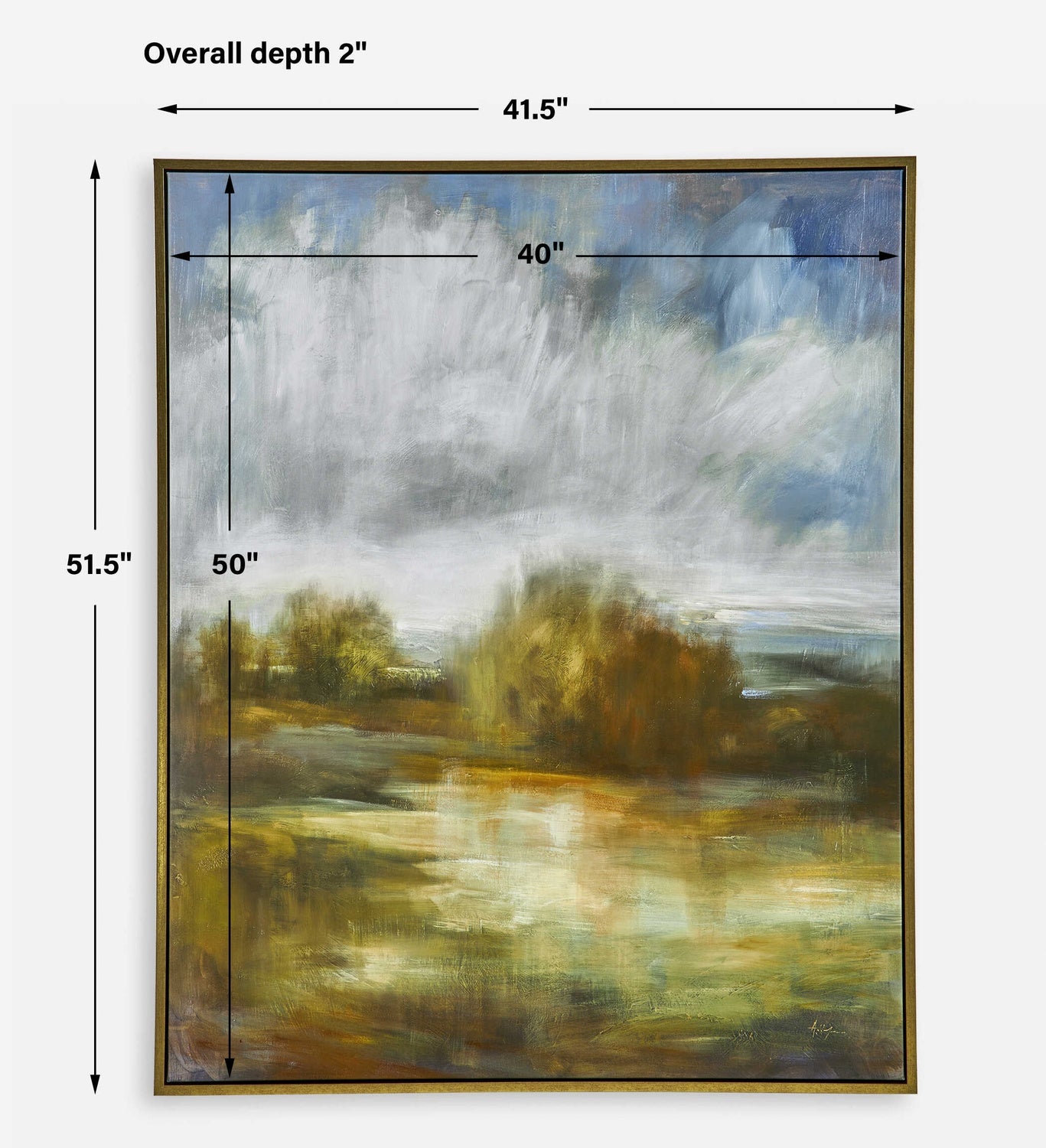UTTERMOST John's Field Framed Landscape Art - Art