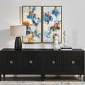 UTTERMOST CASUAL MOMENTS FRAMED ABSTRACT ART - Art