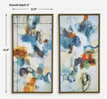UTTERMOST Casual Moments Framed Abstract Art Set Of 2 - Art
