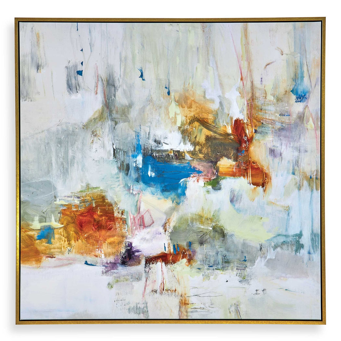 UTTERMOST In The Beginning Framed Abstract Art - Art