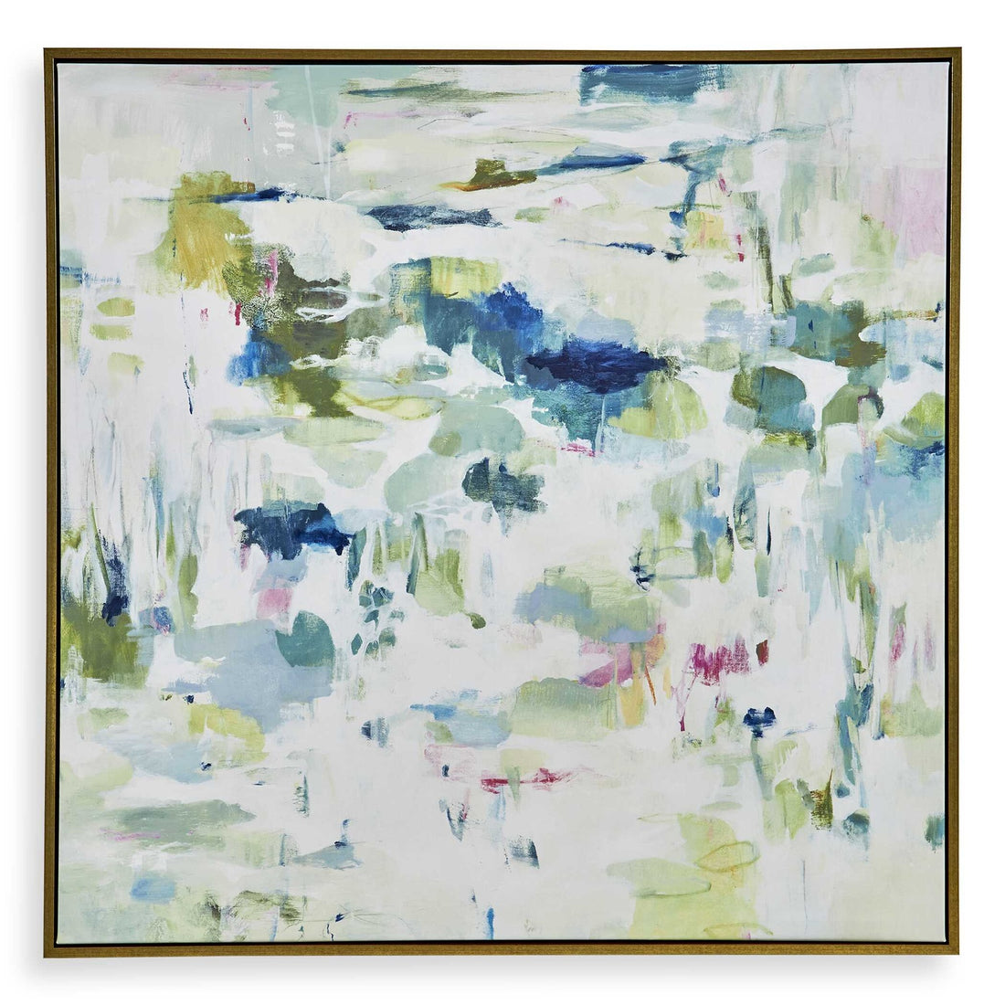 UTTERMOST Abstract Reflections Framed Canvas - Art