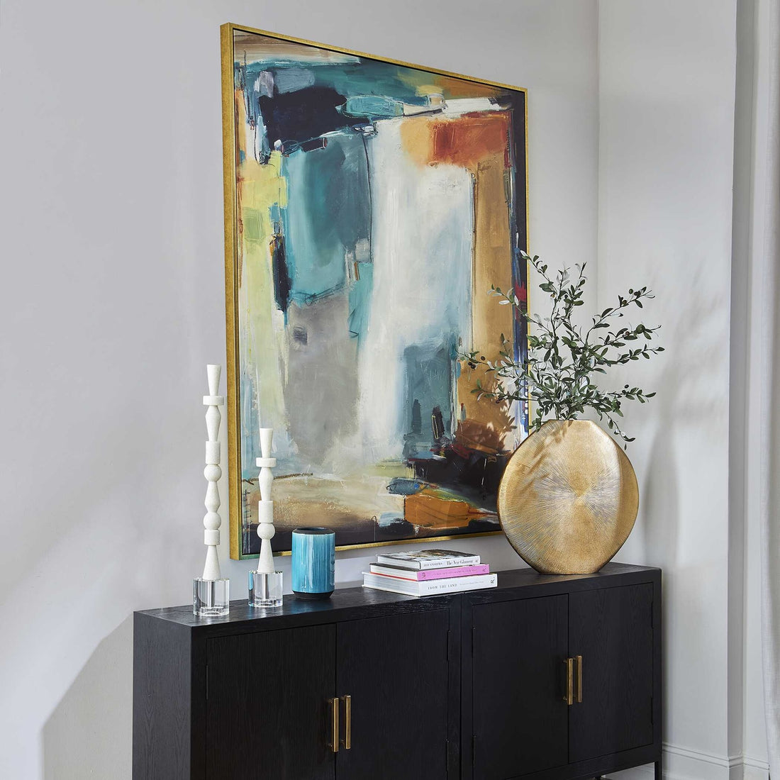 UTTERMOST Painters High Revisited Framed Abstract Art - Art