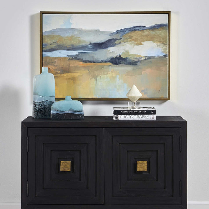UTTERMOST FOLDED HILLS FRAMED LANDSCAPE ART - Art