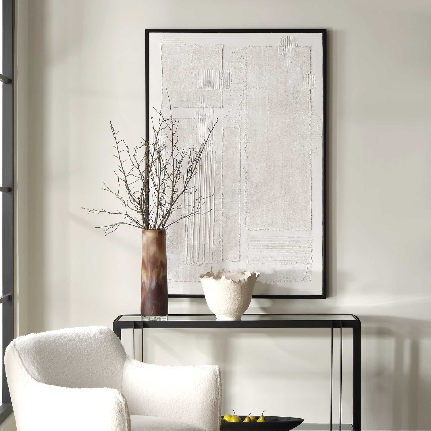 UTTERMOST CLEAN SLATE HAND PAINTED CANVAS - Art